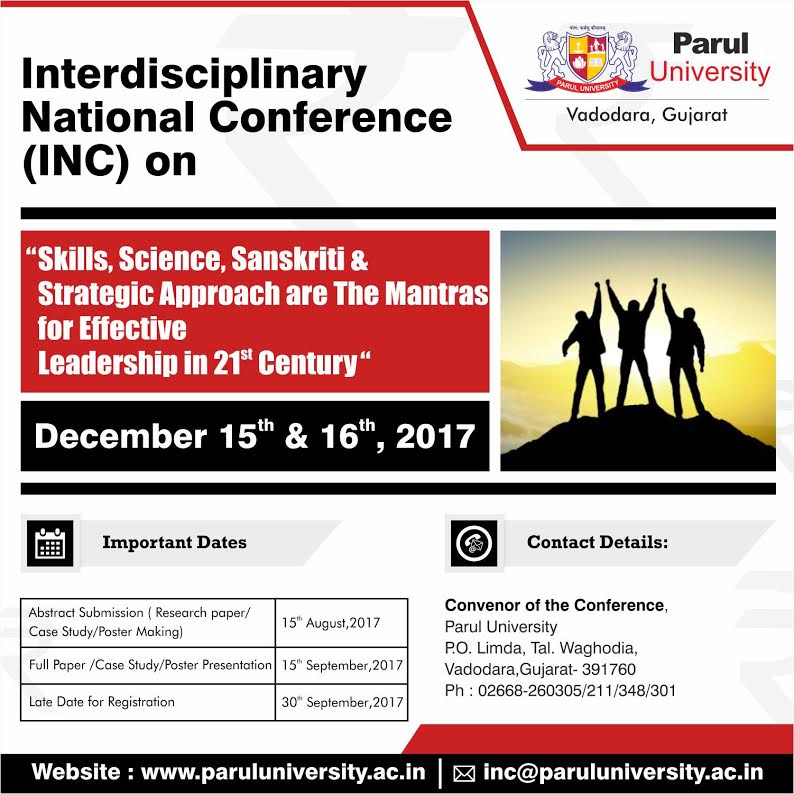 Interdisciplinary National Conference-2017